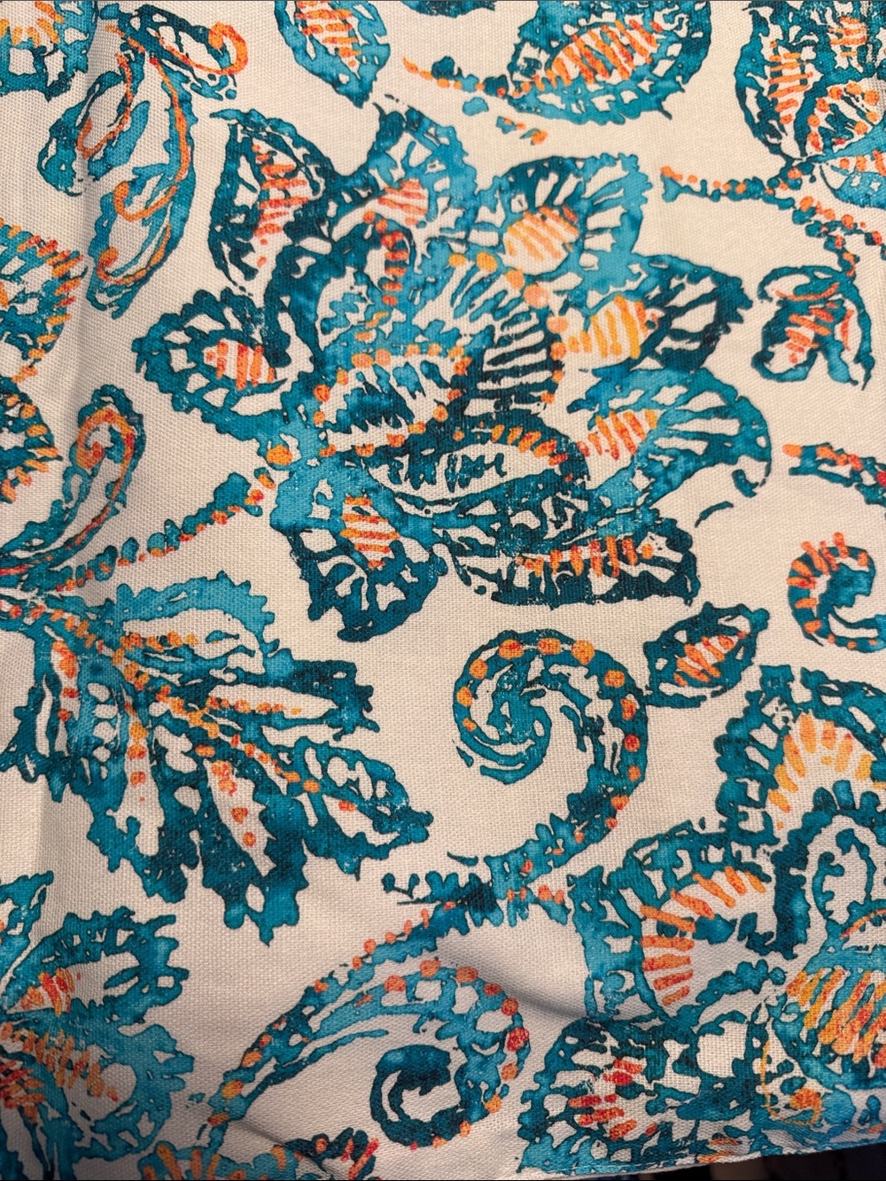 Williams Sonoma Tropical Palampore Table Runner 16” x 108”
